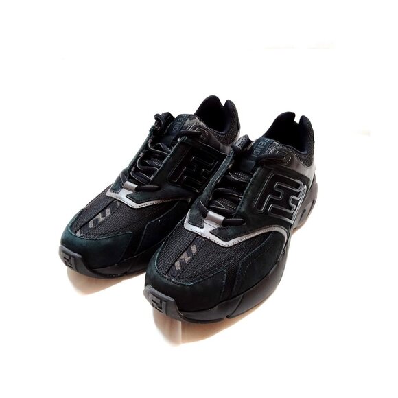 Fendi Sneakers Men Black Fablic 299-073125 - Picture 1 of 9